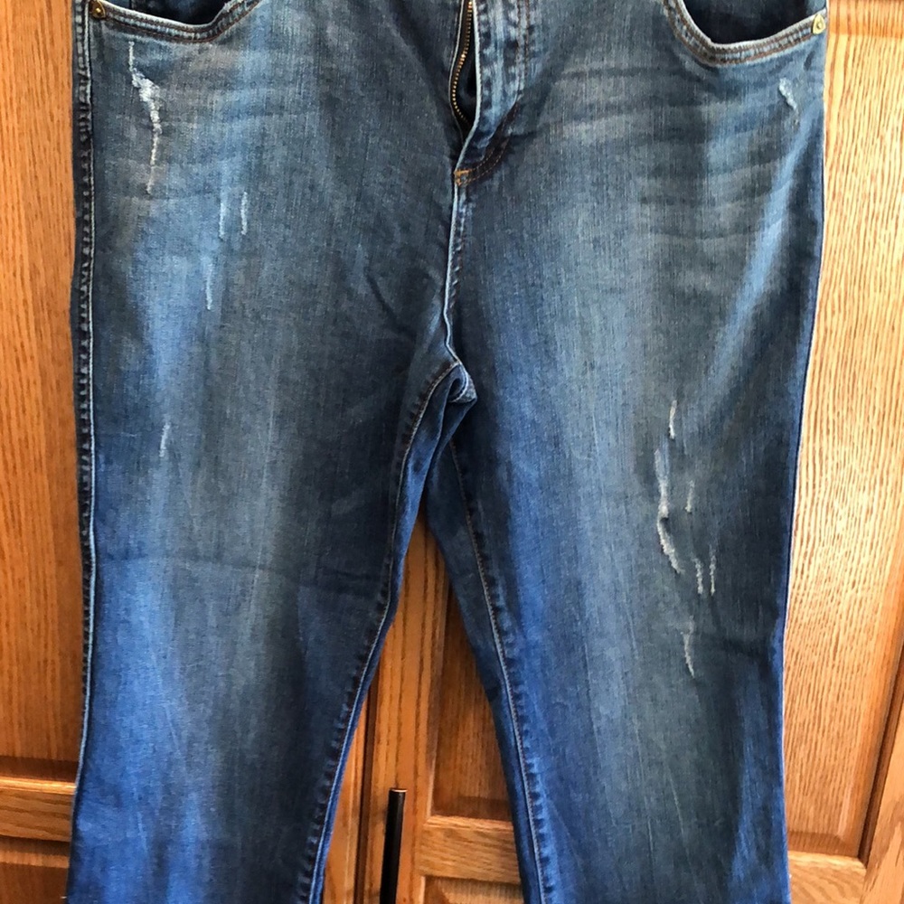 Megan high rise ankle cigarette jeans